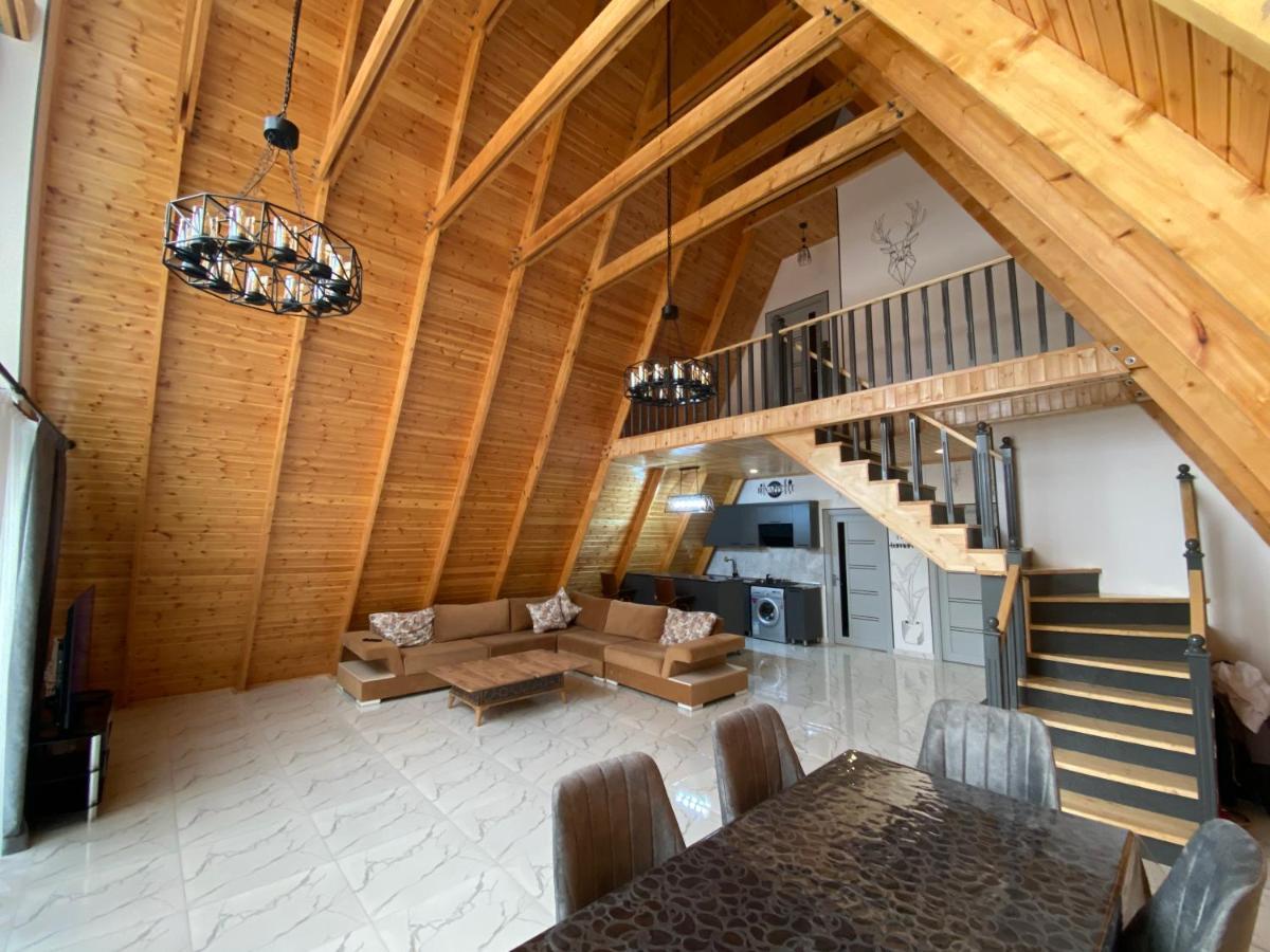 Qafqaz Family Chalet Villa กาบาลา ภายนอก รูปภาพ