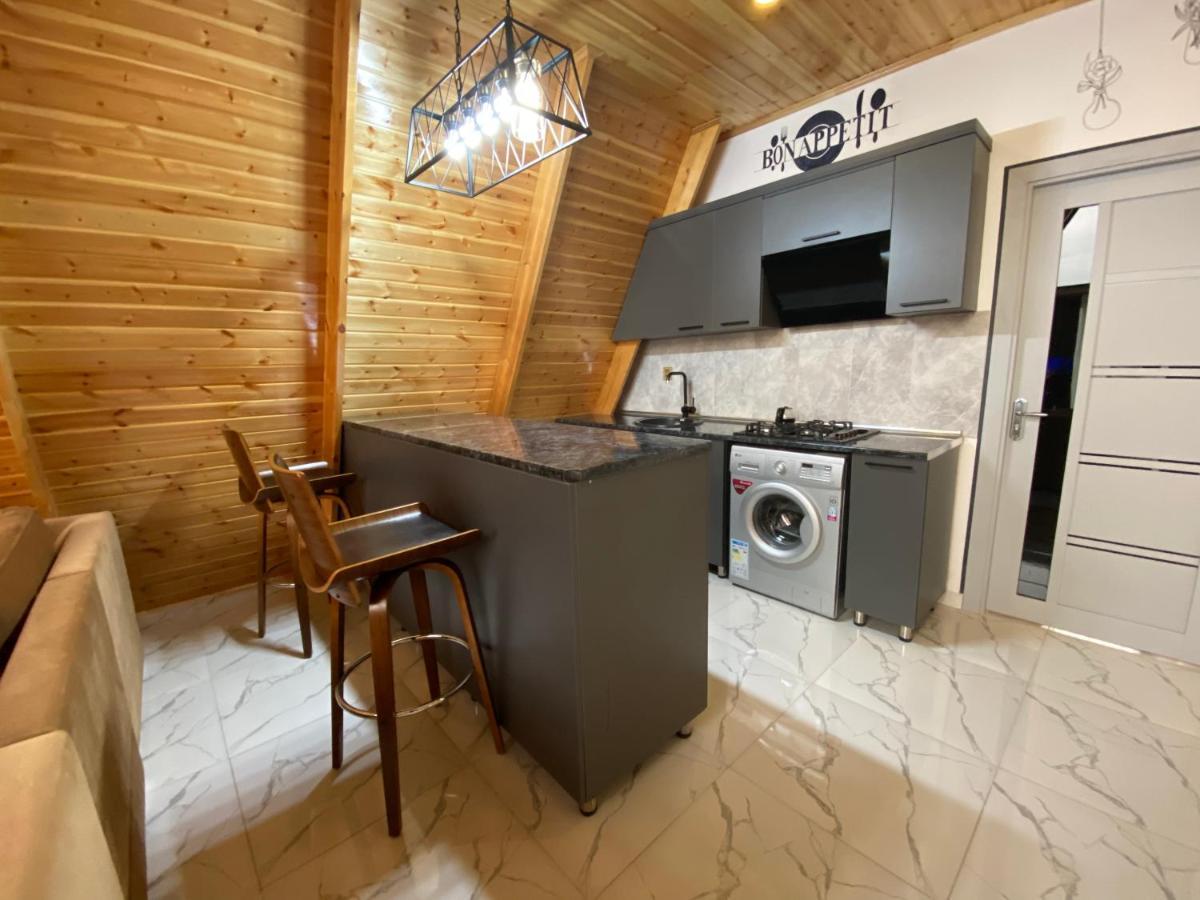 Qafqaz Family Chalet Villa กาบาลา ภายนอก รูปภาพ