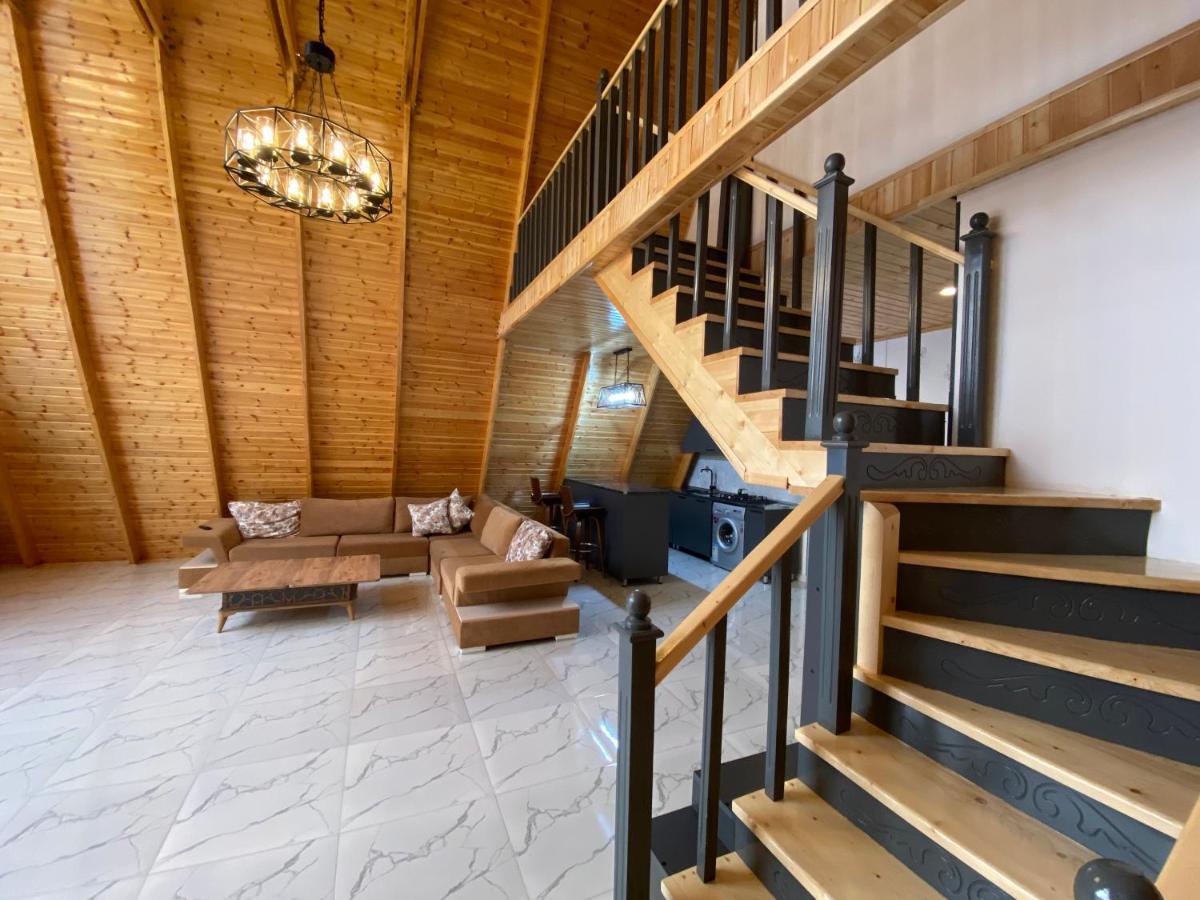 Qafqaz Family Chalet Villa กาบาลา ภายนอก รูปภาพ