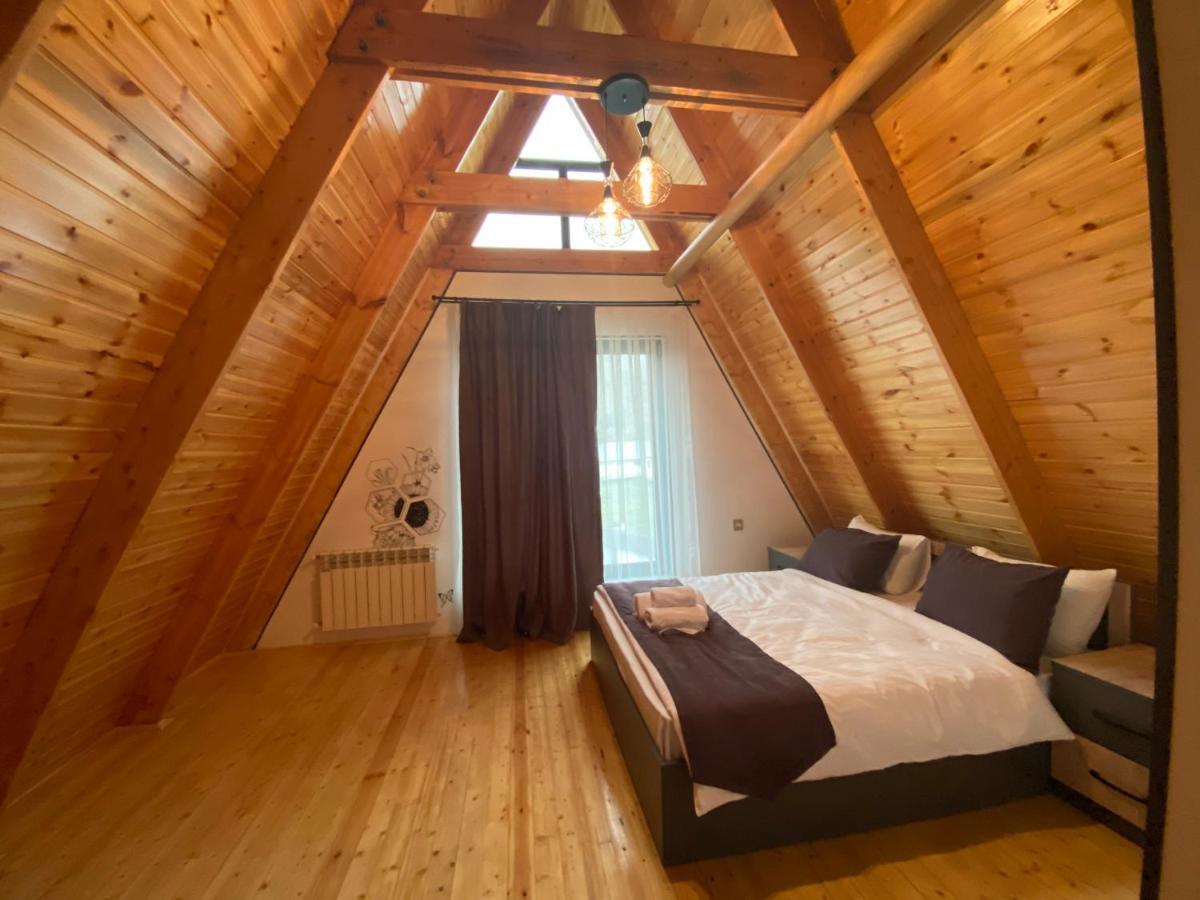 Qafqaz Family Chalet Villa กาบาลา ภายนอก รูปภาพ