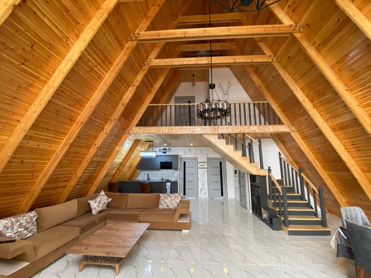 Qafqaz Family Chalet Villa กาบาลา ภายนอก รูปภาพ