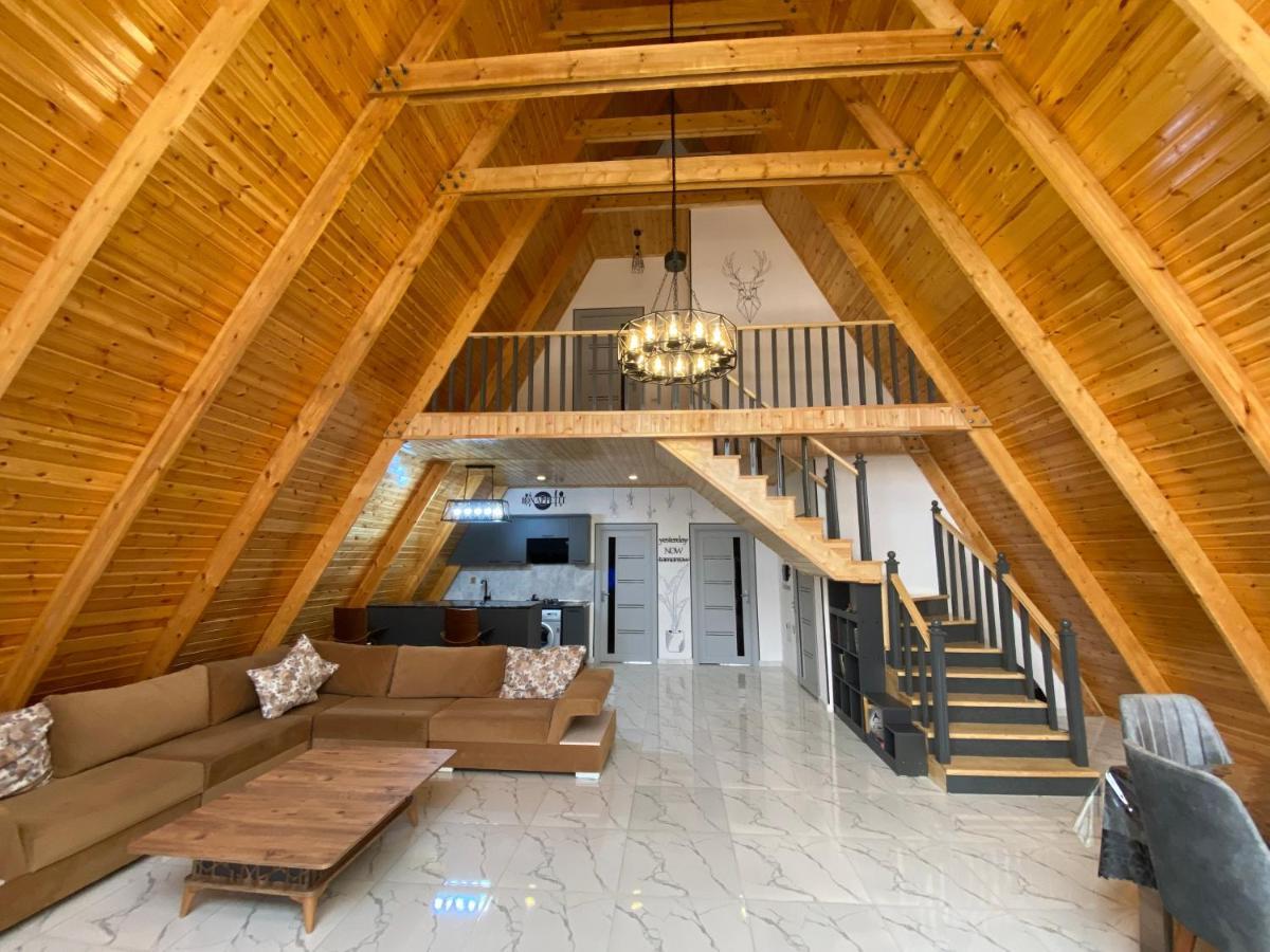 Qafqaz Family Chalet Villa กาบาลา ภายนอก รูปภาพ