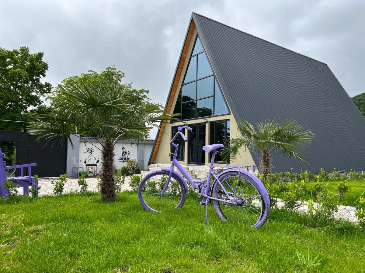 Qafqaz Family Chalet Villa กาบาลา ภายนอก รูปภาพ