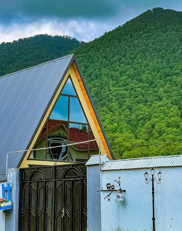 Qafqaz Family Chalet Villa กาบาลา ภายนอก รูปภาพ